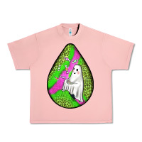 Salmon halloween ghost teardrop Urban Heavy Tee - BundleAndBundleShop