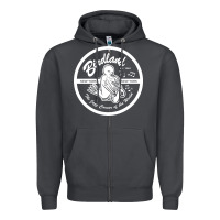 Smoke birdland jazz club Zipper Hoodie - linhVisuals