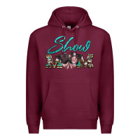 Burgundy show mom pigs Premium Hoodie - Artiststas