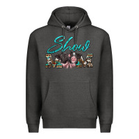 Charcoal Heather show mom pigs Premium Hoodie - Artiststas
