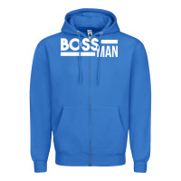 True Royal boss man Zipper Hoodie - linhVisuals