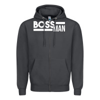 Smoke boss man Zipper Hoodie - linhVisuals