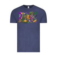 Vintage Denim nurse mardi gras Vintage Tee - FaDigitalArtStudio