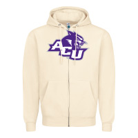 Sandshell abilene-christian-wildcats3 Zipper Hoodie - linhVisuals