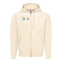 Sandshell funny things i hate low battery and wifi connection Zipper Hoodie - linhVisuals
