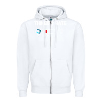 White funny things i hate low battery and wifi connection Zipper Hoodie - linhVisuals