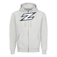 Dove Grey akron zips-merch Zipper Hoodie - linhVisuals