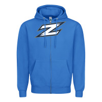 True Royal akron zips-merch Zipper Hoodie - linhVisuals