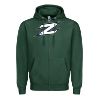 Sports Green akron zips-merch Zipper Hoodie - linhVisuals