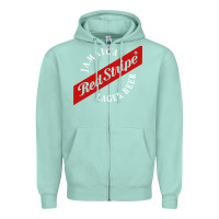 Jamaica Red Stripe Lager Beer Zipper Hoodie | Teevron