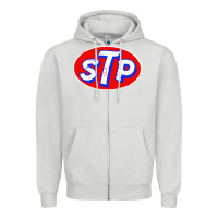 Dove Grey S T P classic Zipper Hoodie - linhVisuals