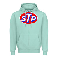 Seafoam S T P classic Zipper Hoodie - linhVisuals