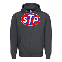 Smoke S T P classic Zipper Hoodie - linhVisuals
