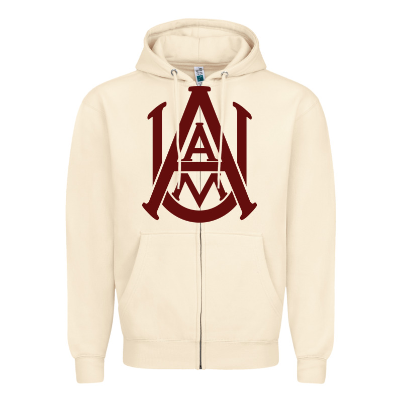 The-alabama-a&m-bulldogs-cute Zipper Hoodie by linhVisuals | Teevron