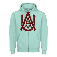 Seafoam the-alabama-a&m-bulldogs-cute Zipper Hoodie - linhVisuals