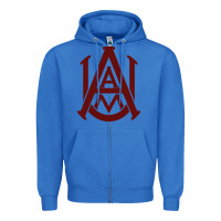 True Royal the-alabama-a&m-bulldogs-cute Zipper Hoodie - linhVisuals