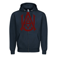 Navy the-alabama-a&m-bulldogs-cute Zipper Hoodie - linhVisuals
