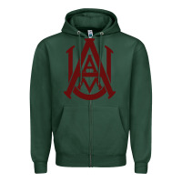 Sports Green the-alabama-a&m-bulldogs-cute Zipper Hoodie - linhVisuals