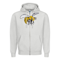 Dove Grey the-alabama-state-hornets Zipper Hoodie - linhVisuals