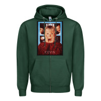 Sports Green home alone kevin Zipper Hoodie - linhVisuals