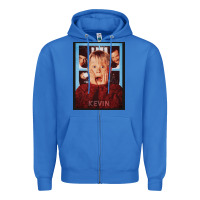 True Royal home alone kevin Zipper Hoodie - linhVisuals