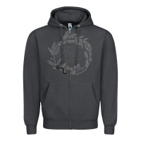 Smoke Lady Macbeth Shakespeare Quote Zipper Hoodie - linhVisuals