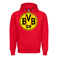 Red #borussia #dortmund #bvb #09 Zipper Hoodie - linhVisuals