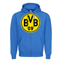 True Royal #borussia #dortmund #bvb #09 Zipper Hoodie - linhVisuals