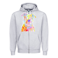Heather Grey pitbull t  shirt beware of pitbulls they will steal your heart t  shir Zipper Hoodie - linhVisuals