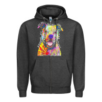 Charcoal Heather pitbull t  shirt beware of pitbulls they will steal your heart t  shir Zipper Hoodie - linhVisuals