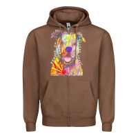 Chestnut pitbull t  shirt beware of pitbulls they will steal your heart t  shir Zipper Hoodie - linhVisuals