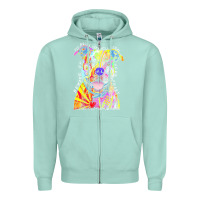 Seafoam pitbull t  shirt beware of pitbulls they will steal your heart t  shir Zipper Hoodie - linhVisuals