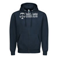 Navy my cousin vinny   vincent gambini Zipper Hoodie - linhVisuals
