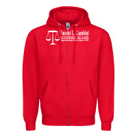 Red my cousin vinny   vincent gambini Zipper Hoodie - linhVisuals