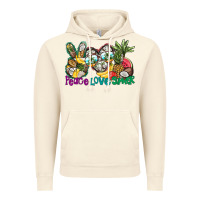 Vintage Artic Peace Love Summer Vintage Hoodie - CowhideDigitalArt