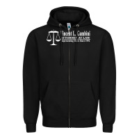 Black my cousin vinny   vincent gambini Zipper Hoodie - linhVisuals