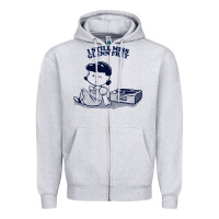 Heather Grey i still miss glenn frey, vinyl collector fan design Zipper Hoodie - linhVisuals