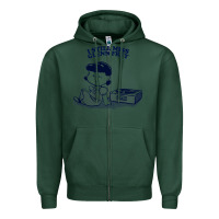 Sports Green i still miss glenn frey, vinyl collector fan design Zipper Hoodie - linhVisuals