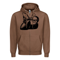 Chestnut Scat pack Zipper Hoodie - linhVisuals