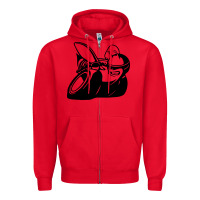 Red Scat pack Zipper Hoodie - linhVisuals