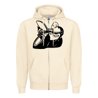 Sandshell Scat pack Zipper Hoodie - linhVisuals
