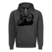 Charcoal Heather Scat pack Zipper Hoodie - linhVisuals