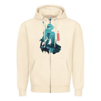 Sandshell Nier Automata Zipper Hoodie - linhVisuals