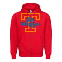 Red tennessee lady volunteers Zipper Hoodie - linhVisuals