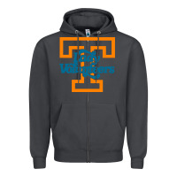 Smoke tennessee lady volunteers Zipper Hoodie - linhVisuals