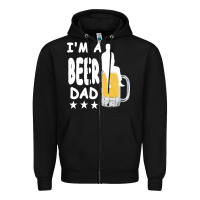 Black beer t  shirt beer t  shirt Zipper Hoodie - linhVisuals