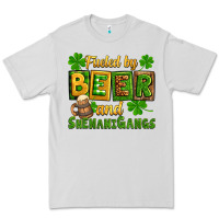 Dove Grey St. Patrick's Fueled by beer and shenanigangs Premium Tee - OliviaCreatesArt