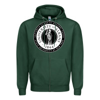 Sports Green University Albany Suny Zipper Hoodie - linhVisuals