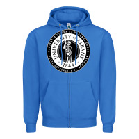 True Royal University Albany Suny Zipper Hoodie - linhVisuals