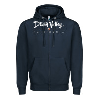Navy death valley ca sweatshirt Zipper Hoodie - linhVisuals